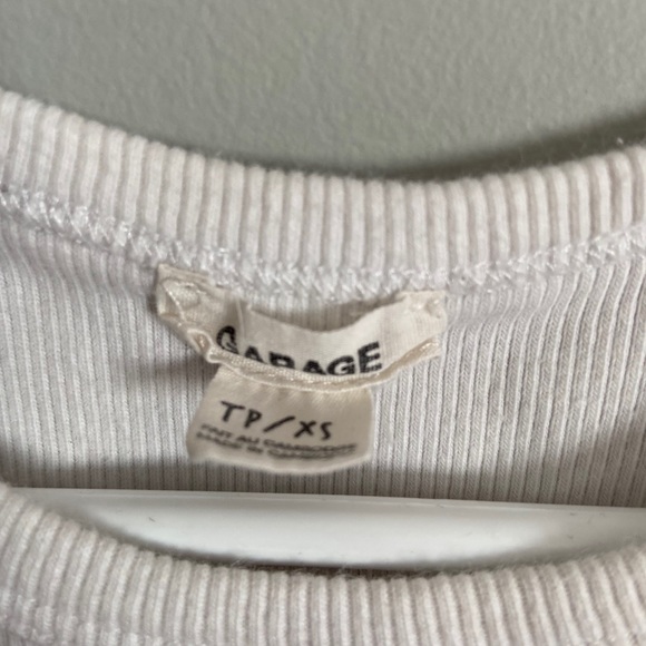 White halter top from Garage - Picture 3 of 3